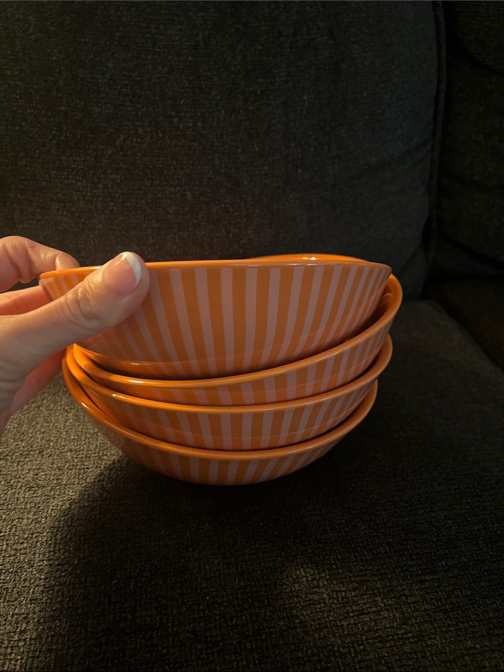 Anthropologie cereal soup bowls (set of 4)